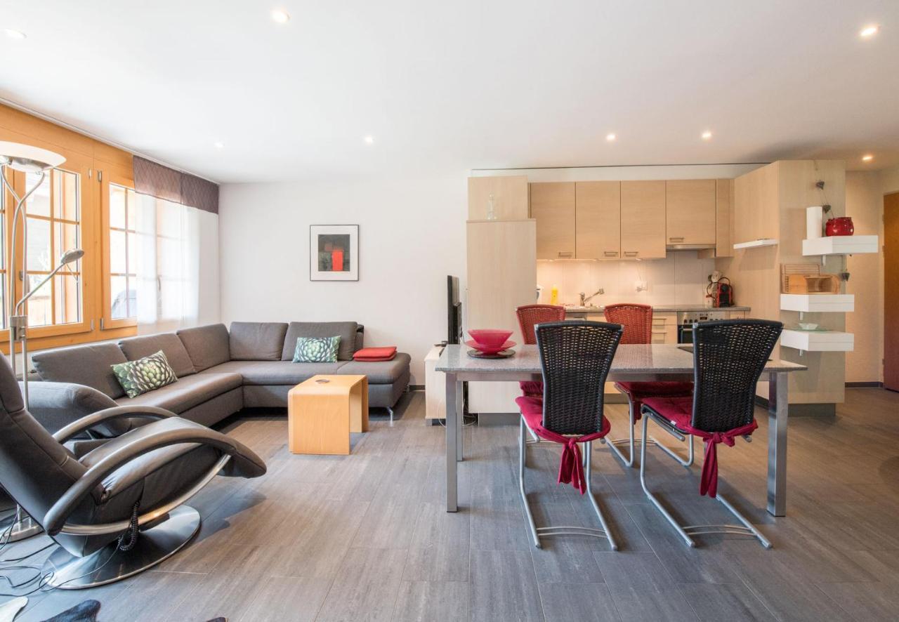 Les Residences Waldbort Wengen Bagian luar foto