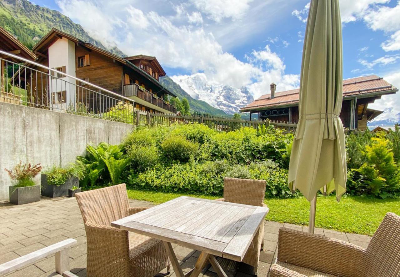 Les Residences Waldbort Wengen Bagian luar foto