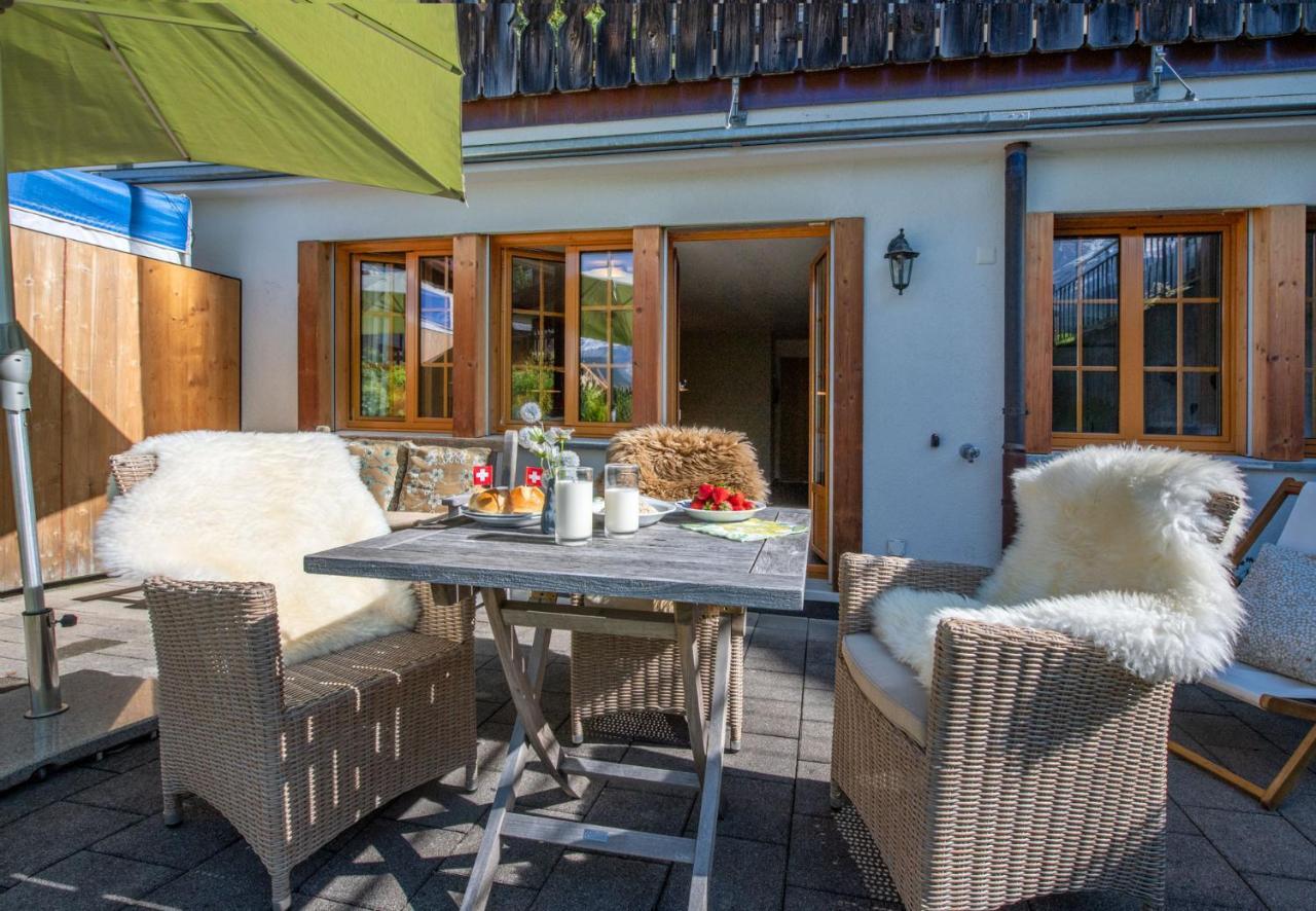 Les Residences Waldbort Wengen Bagian luar foto