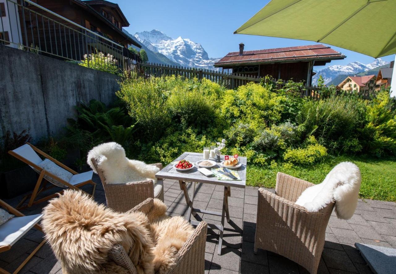 Les Residences Waldbort Wengen Bagian luar foto