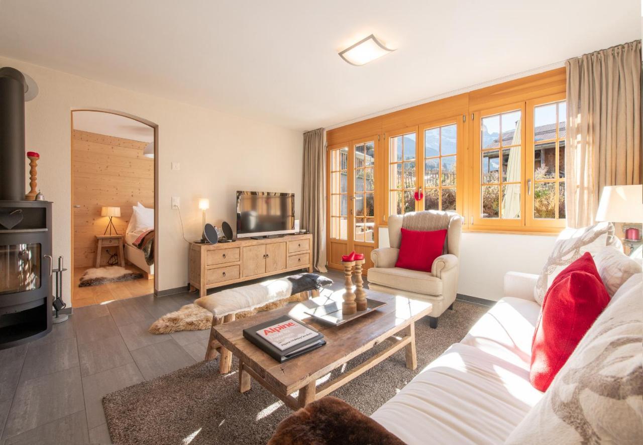 Les Residences Waldbort Wengen Bagian luar foto