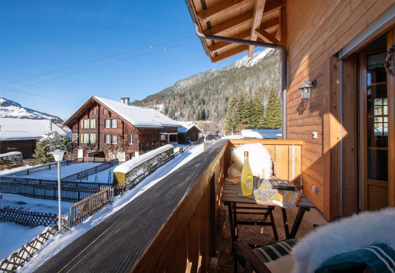 Les Residences Waldbort Wengen Bagian luar foto