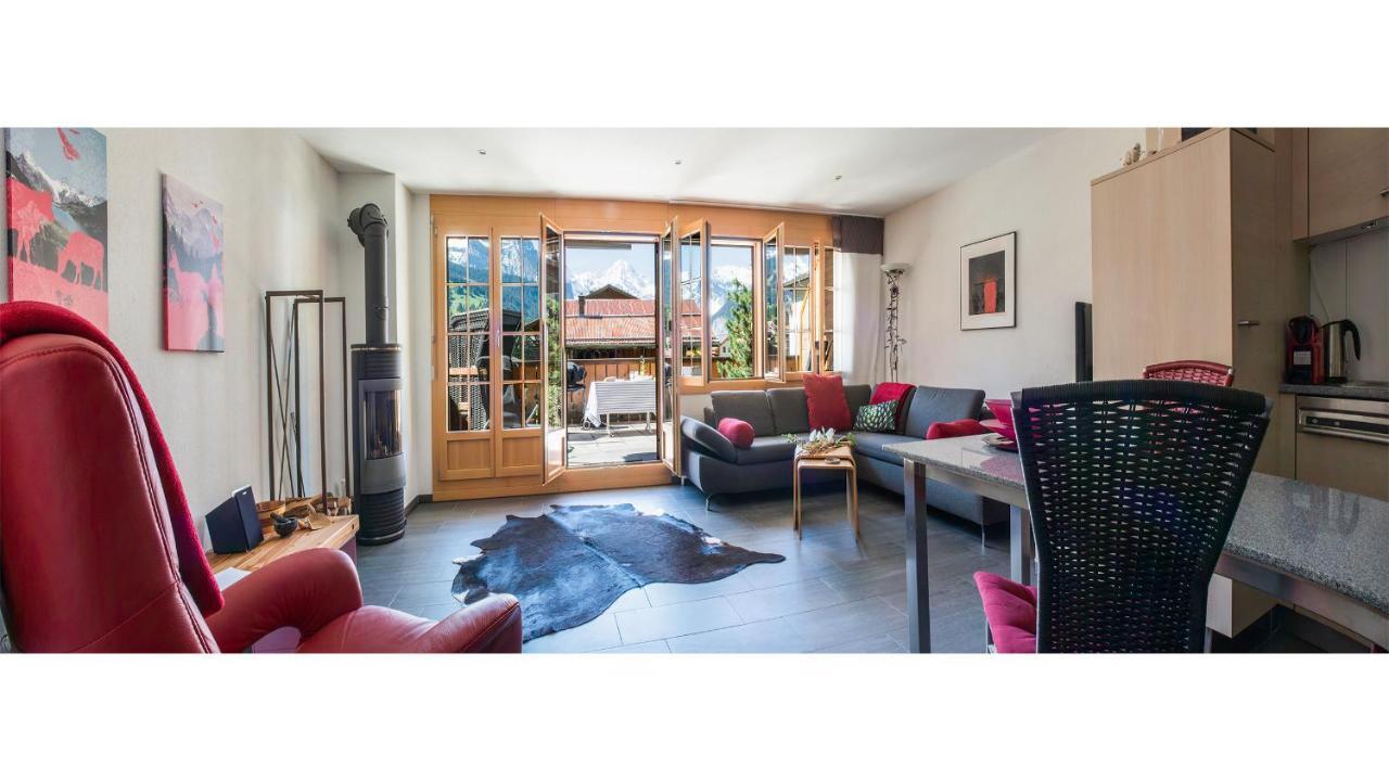 Les Residences Waldbort Wengen Bagian luar foto