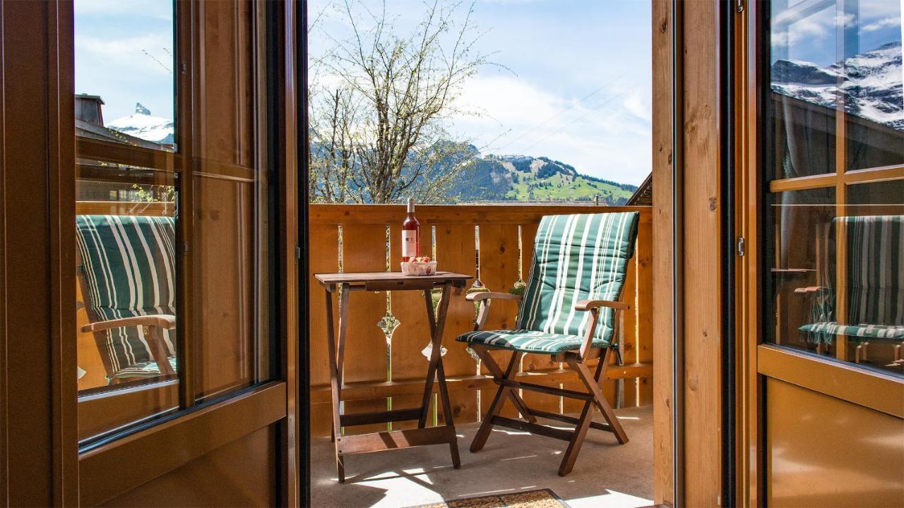 Les Residences Waldbort Wengen Bagian luar foto