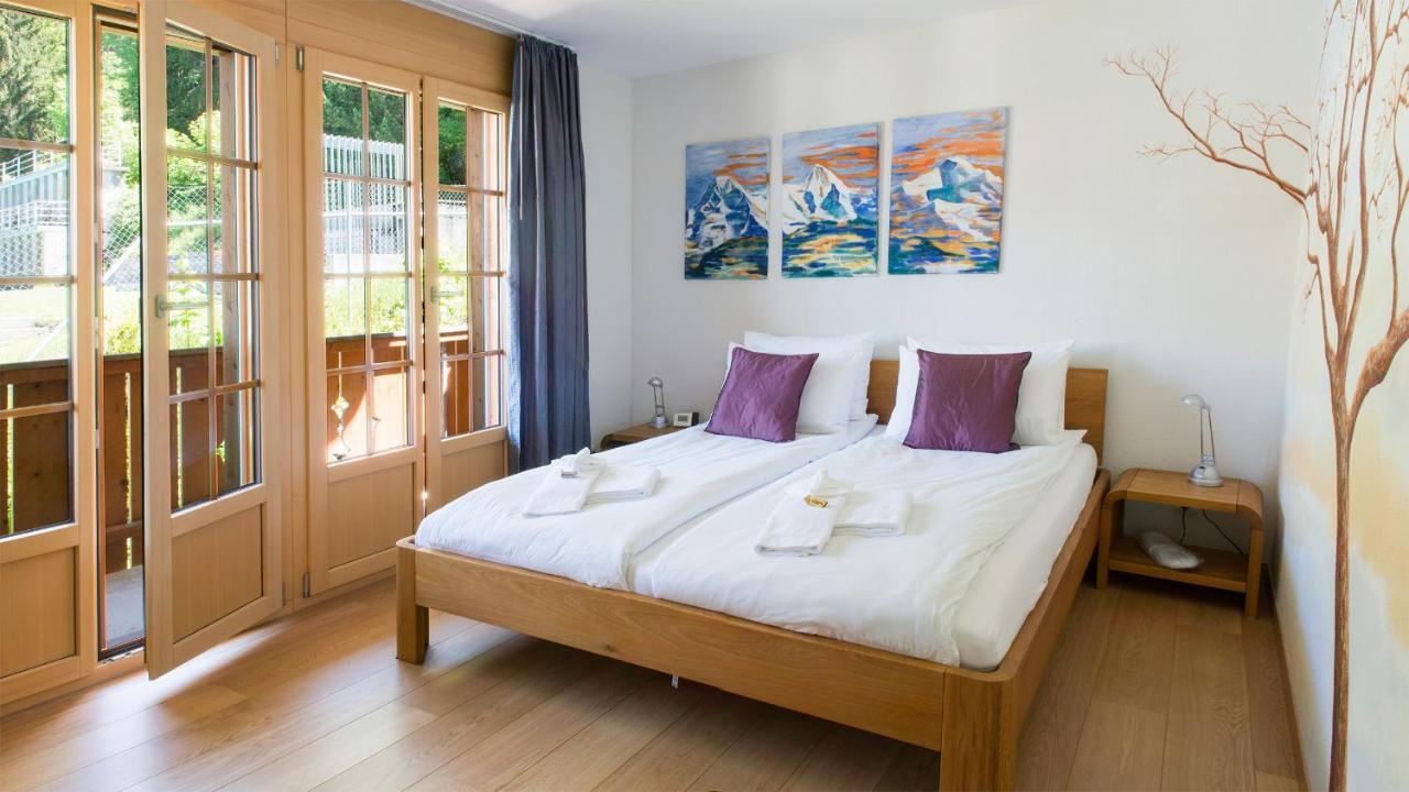 Les Residences Waldbort Wengen Bagian luar foto