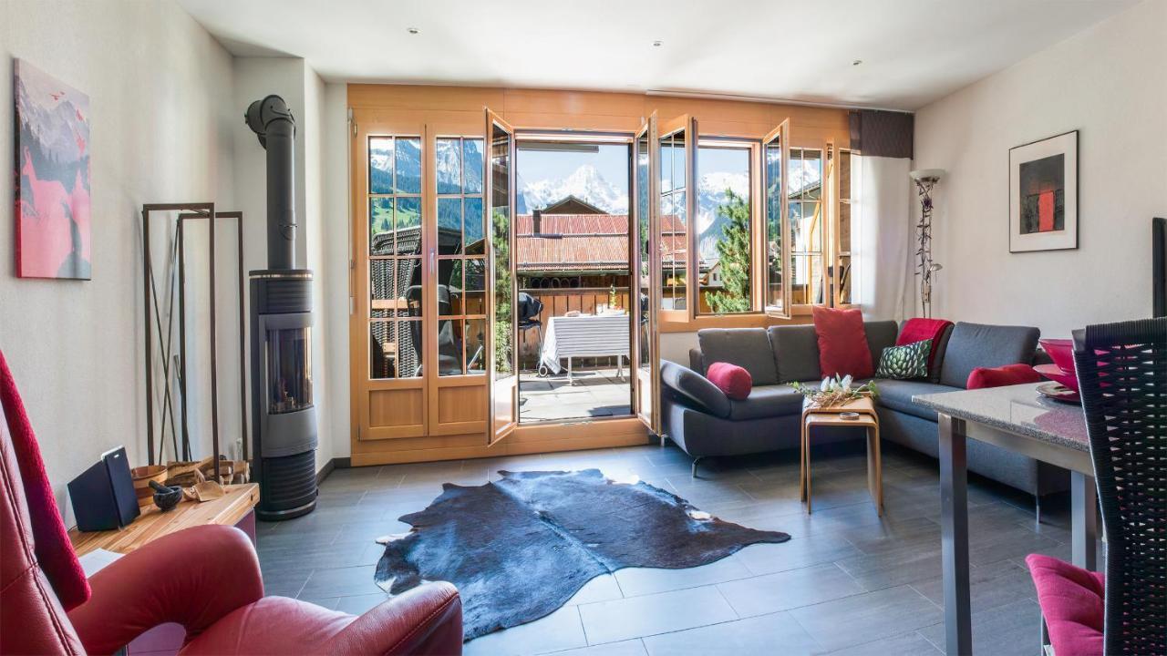 Les Residences Waldbort Wengen Bagian luar foto