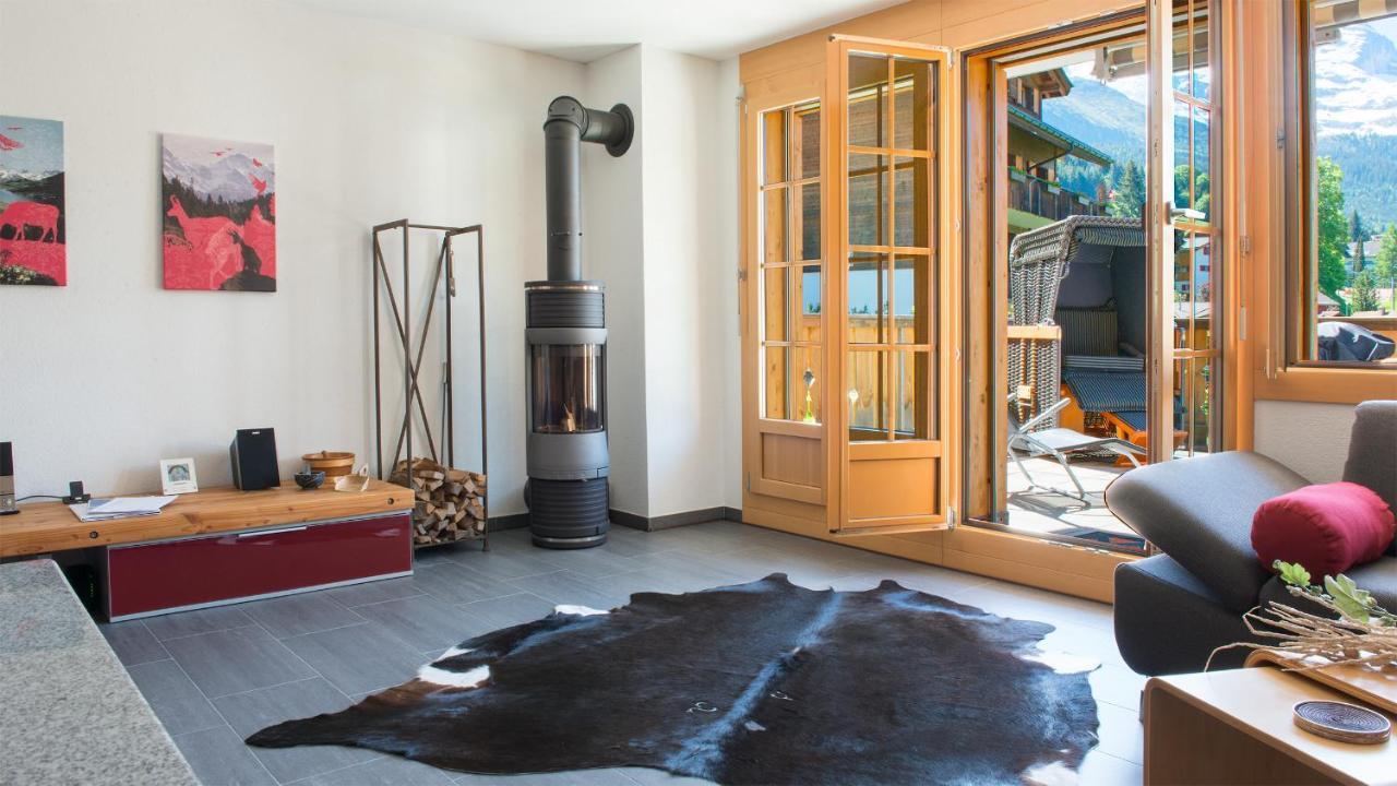 Les Residences Waldbort Wengen Bagian luar foto